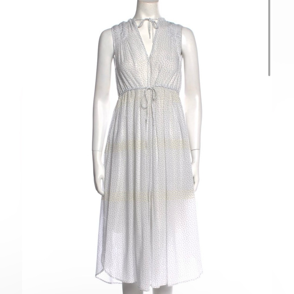 James Perse Printed Midi Length Dress XS